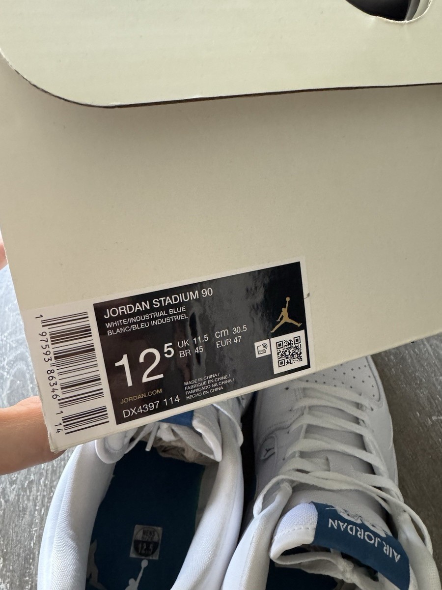 Size 12.5 - Air Jordan Stadium 90 Industrial Blue for sale online