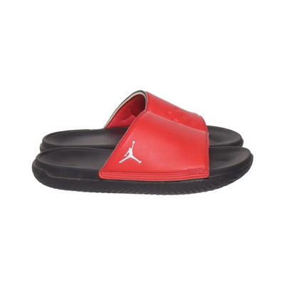 Nike Air Jordan, Pantoletten, Größe: 46, Play Slide, Rot/Schwarz, Herren #XW8