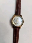 Ladies Vintage Timex Indiglo Watch.  MOP Dial. New Leather Band. New Battery