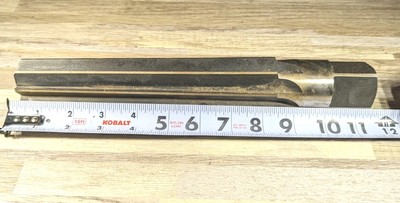 D.T.C HSS Tapered Reamer 1-1/2'' to 1-13/16'' x 12'' Long, 1-1/4'' Shank, Spain NOS 