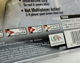 Slave Zero Sega Dreamcast Infogrames 1999 Completo Probado Funcionando