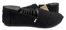 TOMS Women's Alpargata Canvas Slip On Casual Comfort Shoes Black Size:6 78R