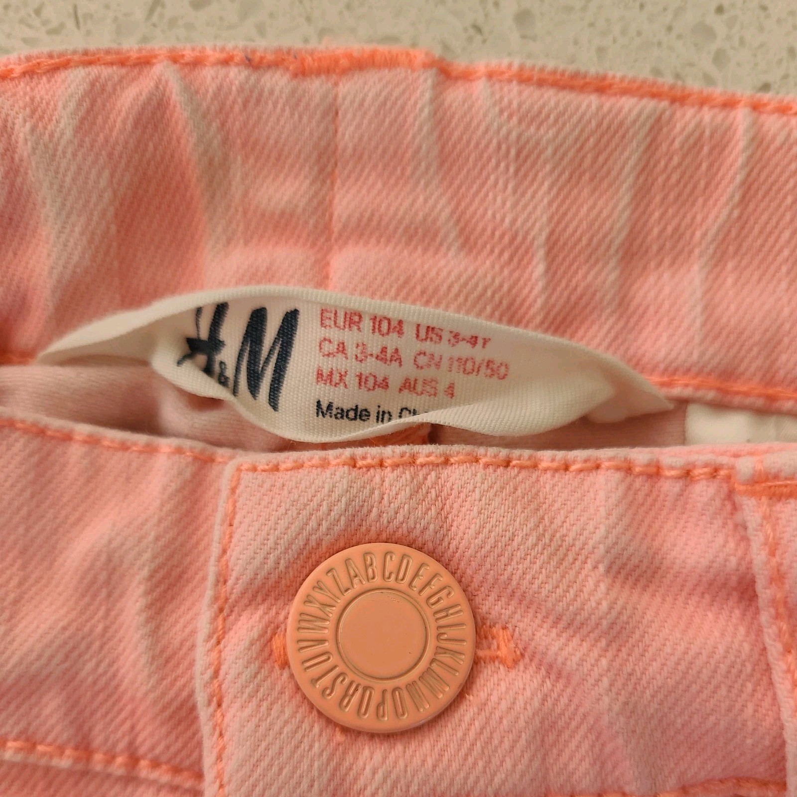 Summer Clothes Girls Bundle x3 Items, H&M, Age 3-4 Yrs, Playsuit And 2xShorts image 7