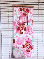  Strawberry Shortcake Floral Pink Plush Throw...