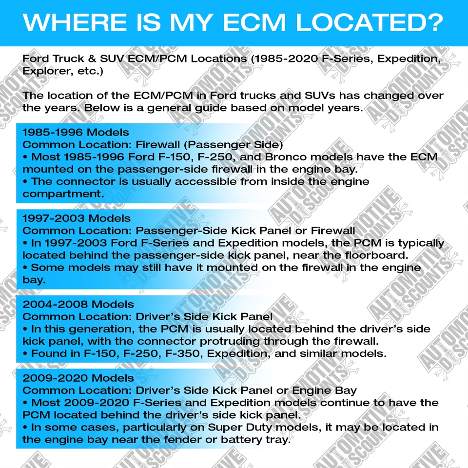Ford F-150 2010 5,4 L AL3A-12A650-DMA PCM ECM motor módulo de computadora Foto 2 de 4