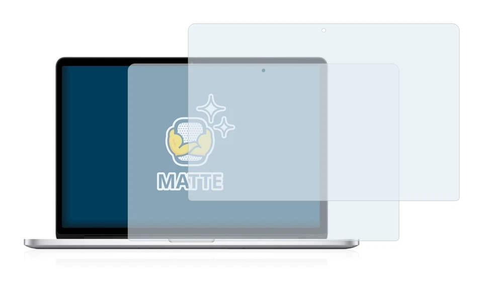 Antiriflesso Pellicola Protettiva Opaca per Apple MacBook Pro Retina 15" 2015 - Immagine 2 di 4