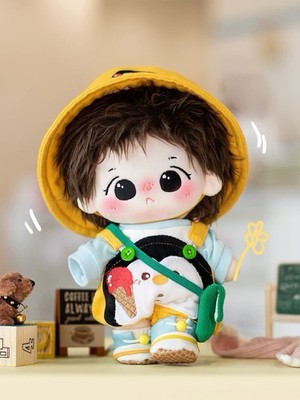 20cm BiuBiu Kawaii  Cute Soft Stuffed Dress up Plush Doll Set with Clothes BB08