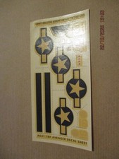 Décal 1125 pour maquette 1/48e T-28B TRAINER MONOGRAM annés 60/70 complète