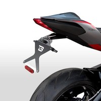 Triumph 675 Street Triple / R - 13/17 - SchräGer Kennzeichenhalter Barracuda