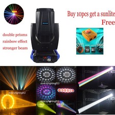 Rainbow 10R Sharpy 260W Moving Head Beam Light wash gobo 3in1 stage lighting
