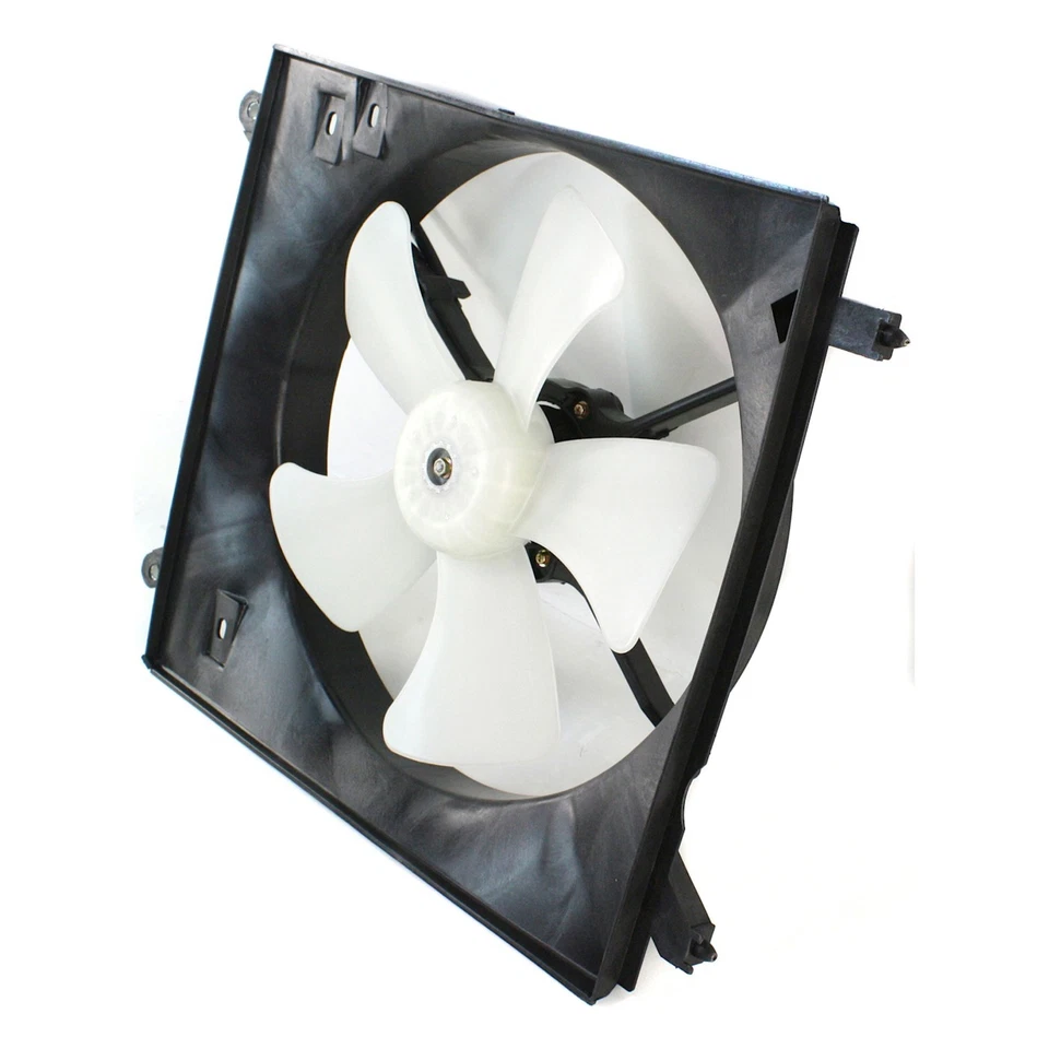 Radiator and A/C Condenser Fan Set For 2000-2001 Toyota Camry Single Fan - image 4 of 4