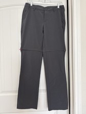 The North Face Womens Convertible Hiking Pants Zip Off Shorts Size 6 Gray NWOT