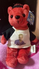  NSYNC Plush Bear Justin Timberlake With Tags 2000 No Strings Attached