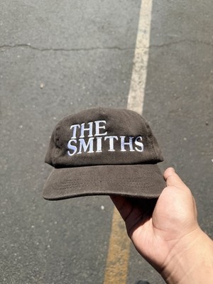The Smiths Trucker Hat Adjustable White Embroidery Cap Music Grey Charcoal