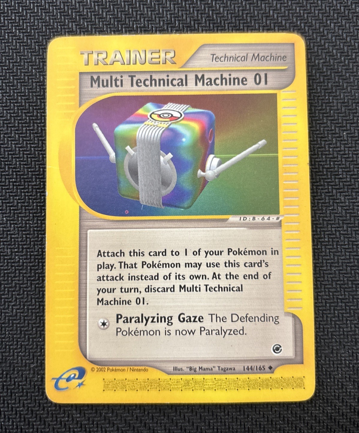Multi Technical Machine 01 144/165 LP Non Holo E Reader Expedition Pokémon Card