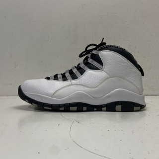 Nike Air Jordan 10 Retro Steel 2013 White Black Grey Size 10