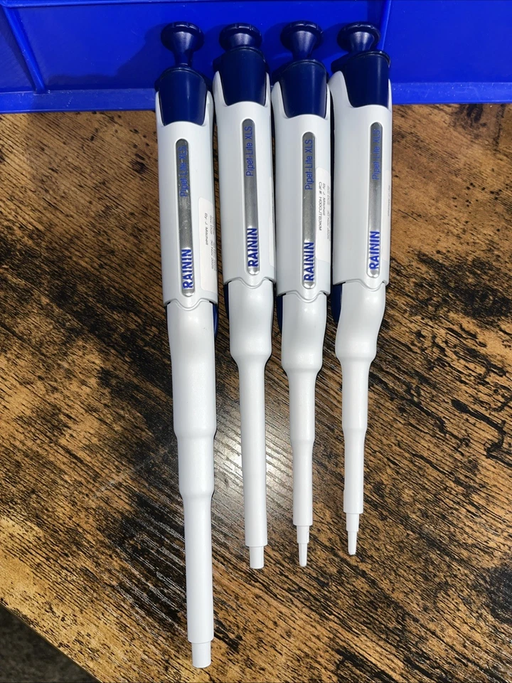 Rainin PipetLite  XLS LTS Pipette Set  L1000, 200, 20, & 2 Calibrated Sep 2025 - Image 3 of 4