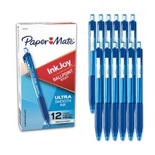 Paper Mate InkJoy 300RT Retractable Ballpoint 12 Count Pack of 1 , Blue
