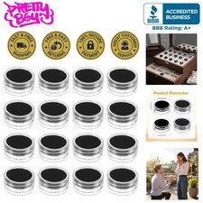 Sturdy 16-Piece Gem Display Boxes with Removable Sponge for Ultimate Protection