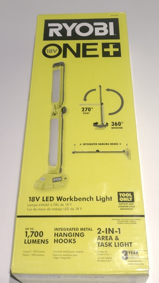 Ryobi PCL667B ONE+ 18V Cordless Led Workbench Light (Tool Only) New | eBay