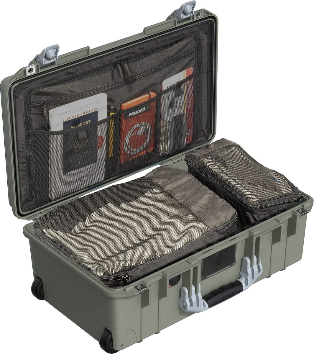 ケプカ Sage Pelican 1535 Air Travel case. TSA locks, travel lid pouch