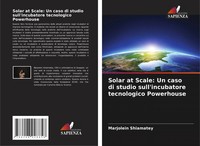 Marjolein Shiamatey | Solar At Scale: Un Caso Di Studio Sull'incubatore...