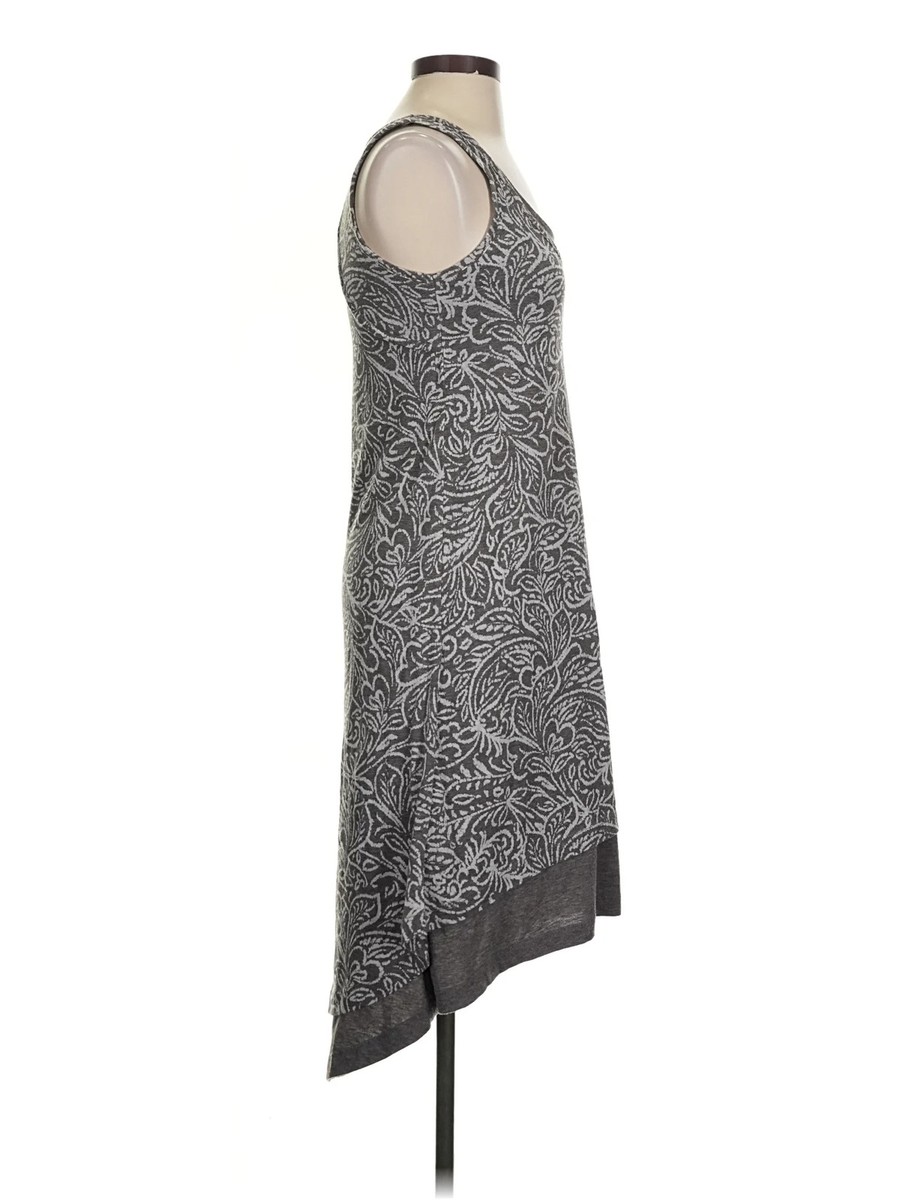 Mod-O-Doc Women Gray Casual Dress XS View 3