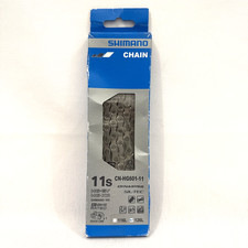 Shimano CN-HG601-11 11-Speed 126L Road MTB Ebike Bike Chain Grey with Quick-Link