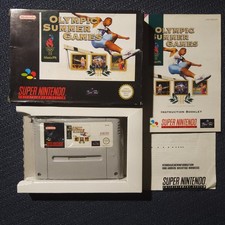 ebay® Auktion 136751737977 | OLYMPIC SUMMER GAMES - SUPER NINTENDO - SNES - PAL +OVP+Anleitung*** Thumbnail of ebay® auction 136751737977 | OLYMPIC SUMMER GAMES - SUPER NINTENDO - SNES - PAL +OVP+Anleitung***