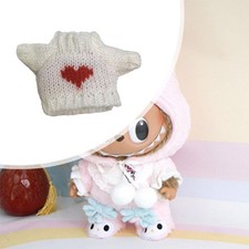 Gestrickter Puppenpullover DIY, schönes Accessoire für