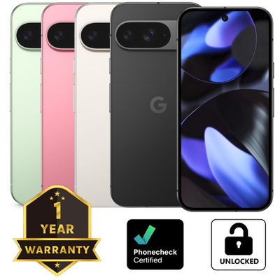 Google Pixel 9 - 128 GB | 256 GB - (Unlocked) Smartphone - Very