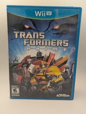Transformers Prime - Nintendo Wii U, Complete In Box, CIB, Mint Disc