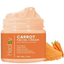 Carrot Kojic Acid Face Cream Brightening Dark Spots Moisturizer 1.67 oz