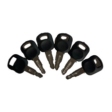 6 pc 5P8500 5P-8500 KEYS Heavy Equipment Ignition Loader fits Cat Old FW