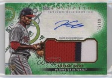 2022 Topps Inception Patch Green 75/99 Josiah Gray #IAP-JG Patch Auto 07lk