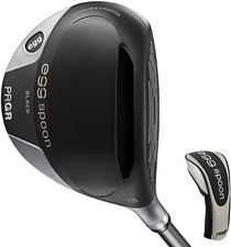 PRGR Egg Spoon Black 3W 13.5  Fairway Wood head only From Japan