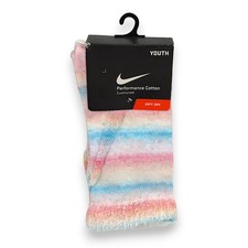 Nike Girls Performance Cotton Cushioned Soft Dry Socks - Small 3Y-5Y
