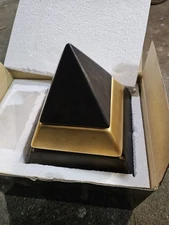 Colibri Of London Pyramid Ashtray With Electro-Quartz Lighter New