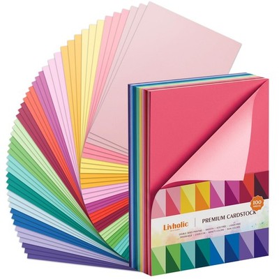 Front Back Different Color Cardstock Paper Heavy Duty 80lb 250GSM Hard Constr...