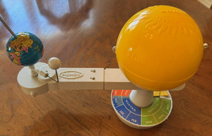 Vintage REMCO Solar System Orbit Planetarium 1960 BEAUTIFUL w/Container