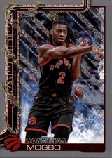 2025-26 Topps Holiday #H23 Jonathan Mogbo Glitter Holiday