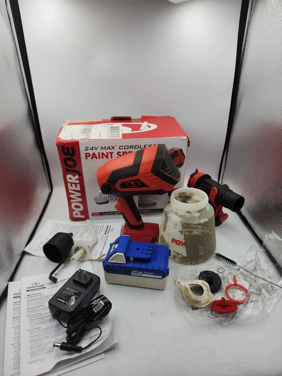 Sun Joe iON+ Cordless HVLP Handheld Paint Sprayer Kit 24V-PS1 - Best Buy