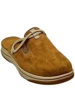 Clarks Cloudsteppers Women's Slip-On Clog-Breeze Port Tan