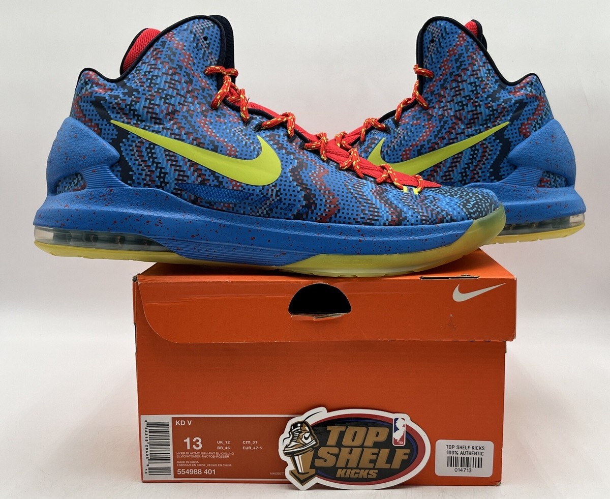 DS NEW NIKE KD KEVIN DURANT 5 V CHRISTMAS SIZE 13 OG NBA