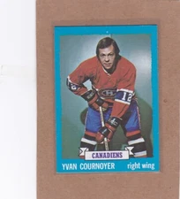 1973-74 TOPPS HOCKEY YVAN COURNOYER #115 CANADIENS EXMT *A35661