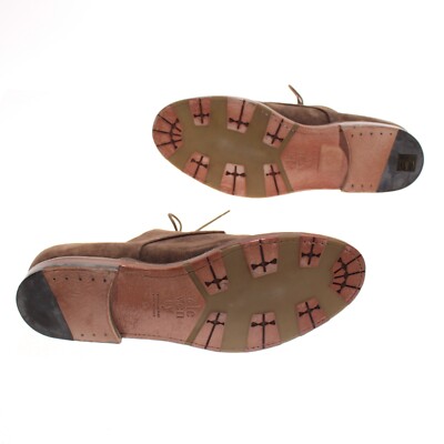 Eleventy Lace-Up Derby Dress Shoes Size 43 US 10 in Solid 