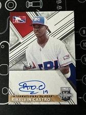 2019 Panini elite extra Edition Rikelvin Castro Auto #111