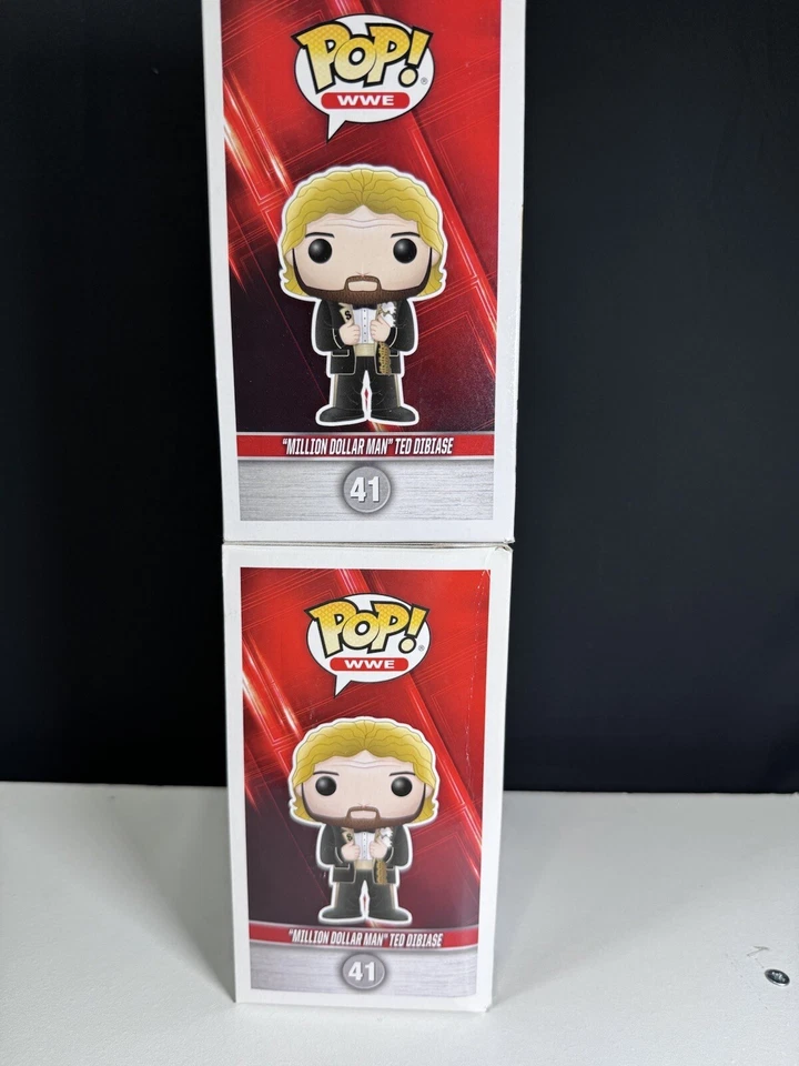 Funko Pop Vinilo WWE Ted Dibiase Chase Traje Blanco (41) y Traje Negro (41) Foto 4 de 4