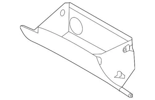 Genuine Hyundai Glove Box Door 84510-4Z000-RYN