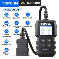 TOPDON Auto OBD Code Reader OBD2 Scanner Car Check Engine Fault Diagnostic Tool